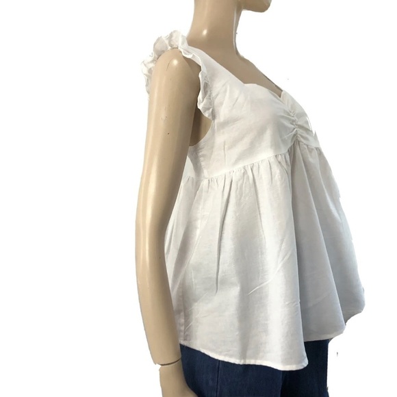 POL blouse color:white size:S - Picture 3 of 16
